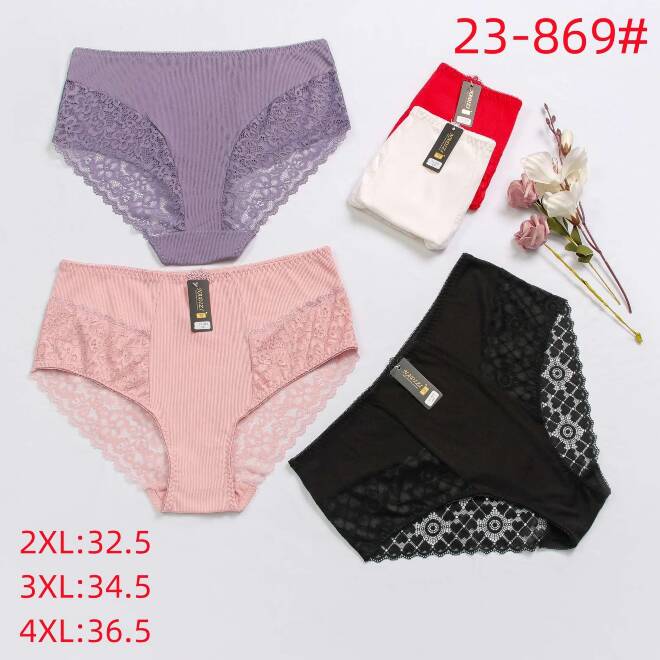 Majtki damskie 23-869 Mix KOLOR  2XL-4XL