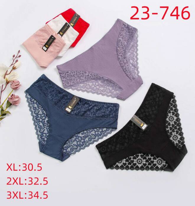 Majtki damskie 23-746 Mix KOLOR  XL-3XL 1