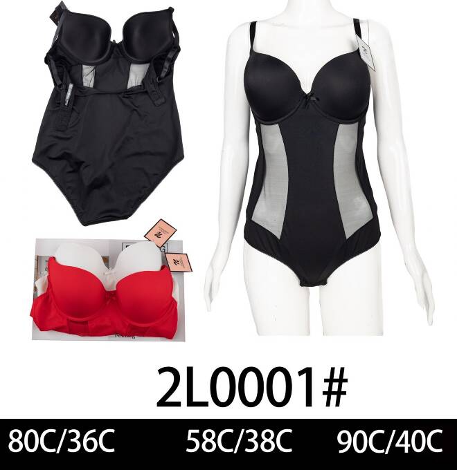Body damskie 2L0001 Mix KOLOR  C