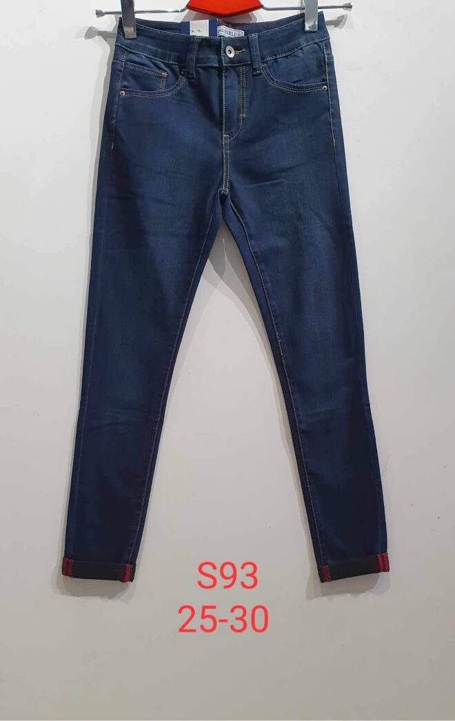 Jeansy damskie S93 1 kolor  25-30 1