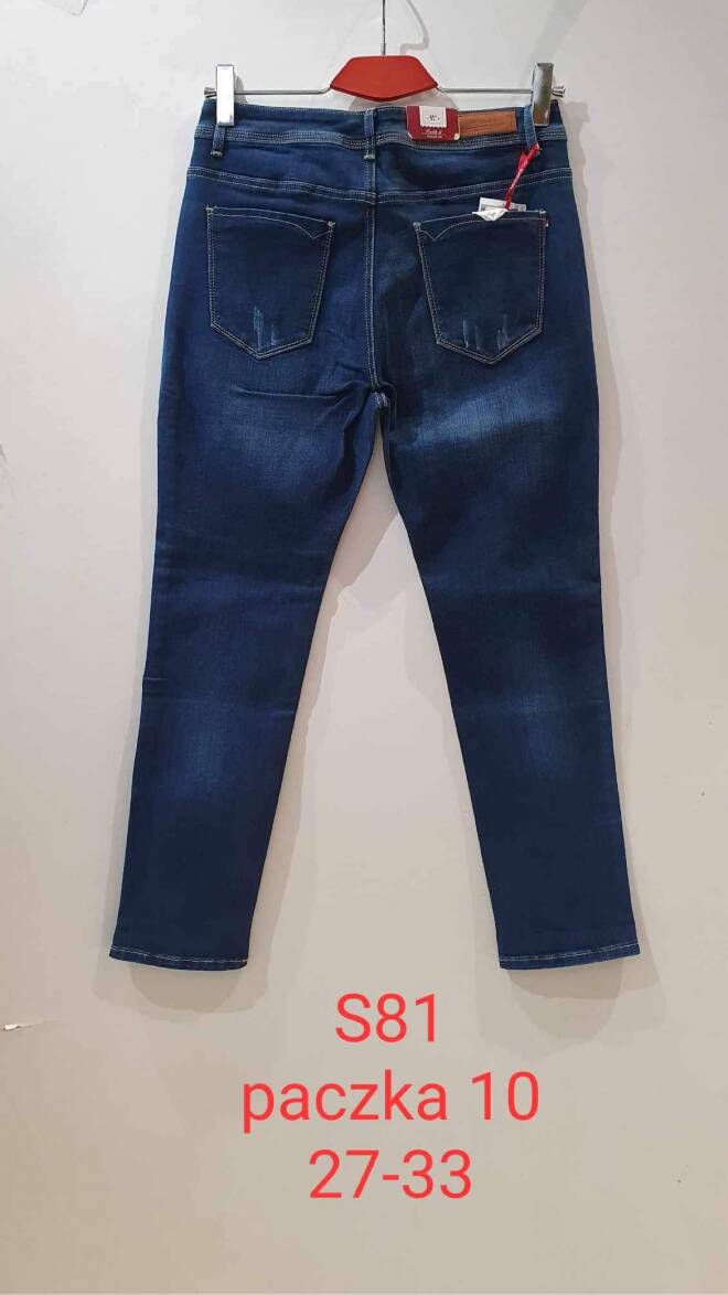 Jeansy damskie S81 1 kolor  38-48 1