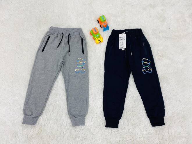 Spodnie dresowe chłopięce 2660 Mix KOLOR  3-8 1