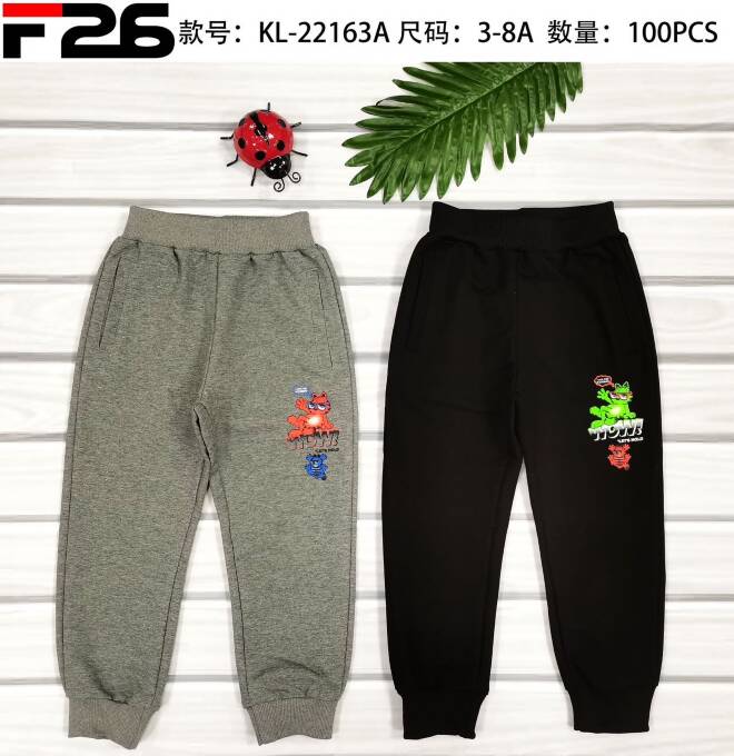 Spodnie dresowe chłopięce KL-22163A Mix KOLOR  3-8 1