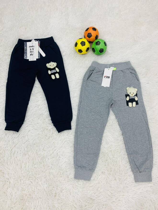 Spodnie dresowe chłopięce 2664 Mix KOLOR  3-8