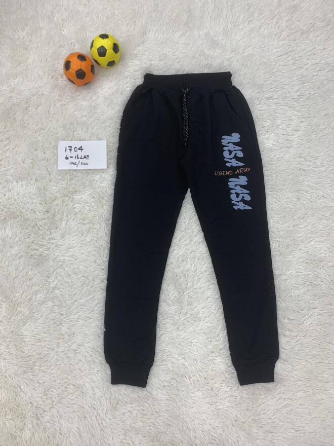 Spodnie dresowe chłopięce 2689 Mix KOLOR  6-16 1