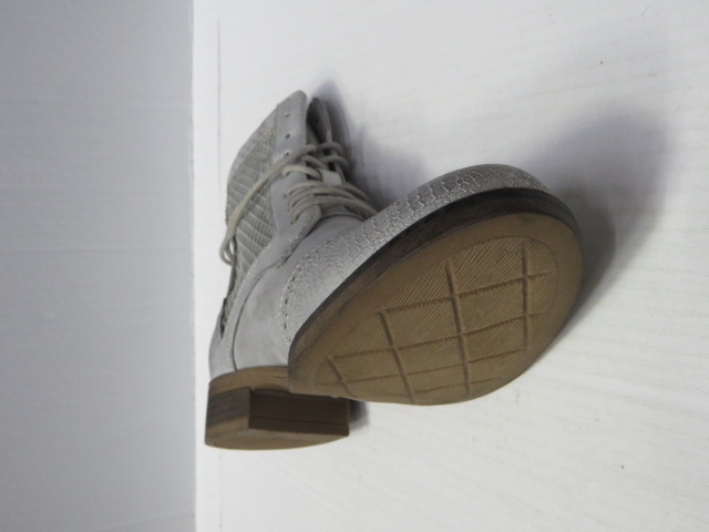 Botki damskie F6022 SILVER 36-41 2