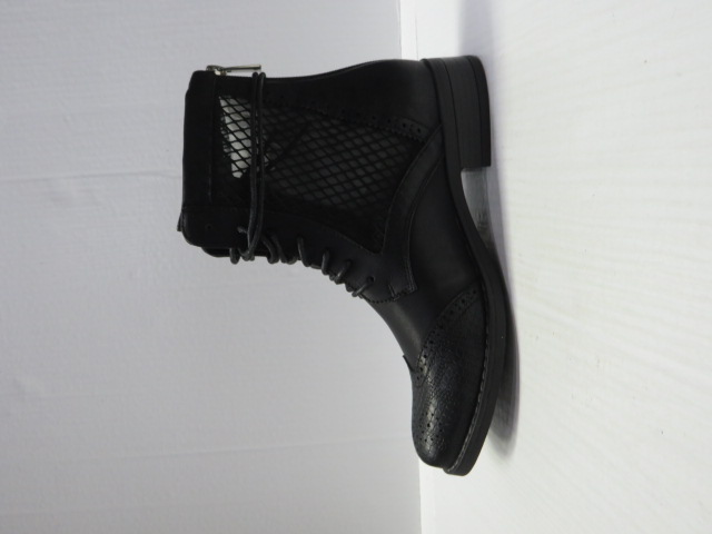 Botki damskie F6022 BLACK 36-41 1