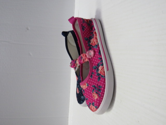 Baleriny Dziecięce A225-2 FUXI/NAVY/PINK 25-30