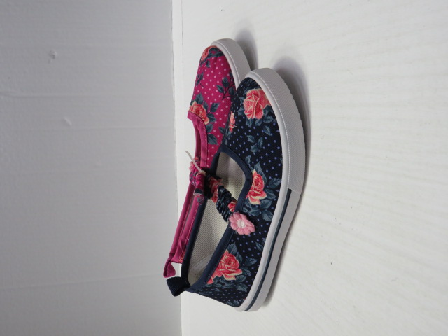 Baleriny Dziecięce A225-2 FUXI/NAVY/PINK 25-30 1