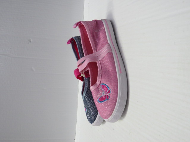 Baleriny Dziecięce A226-2 FUXI/PINK/NAVY 25-30