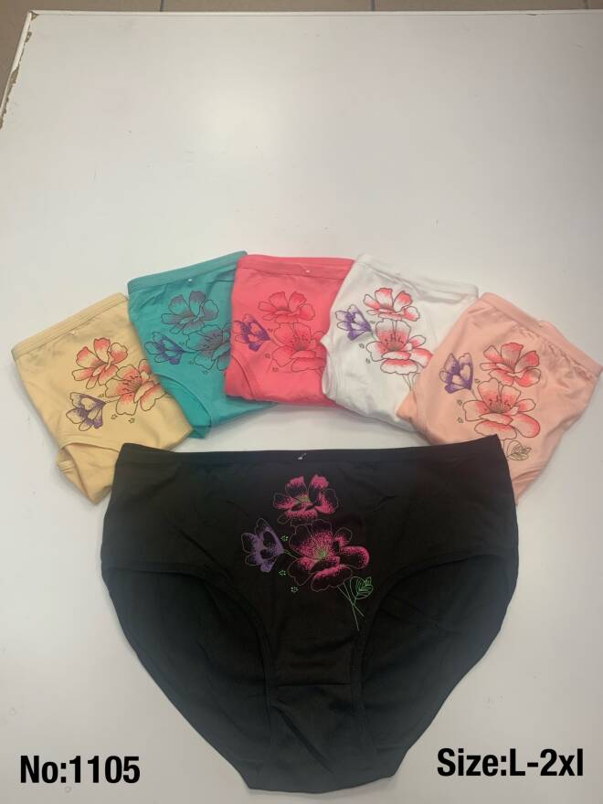 Majtki damskie 1105 Mix KOLOR  L-2XL 1