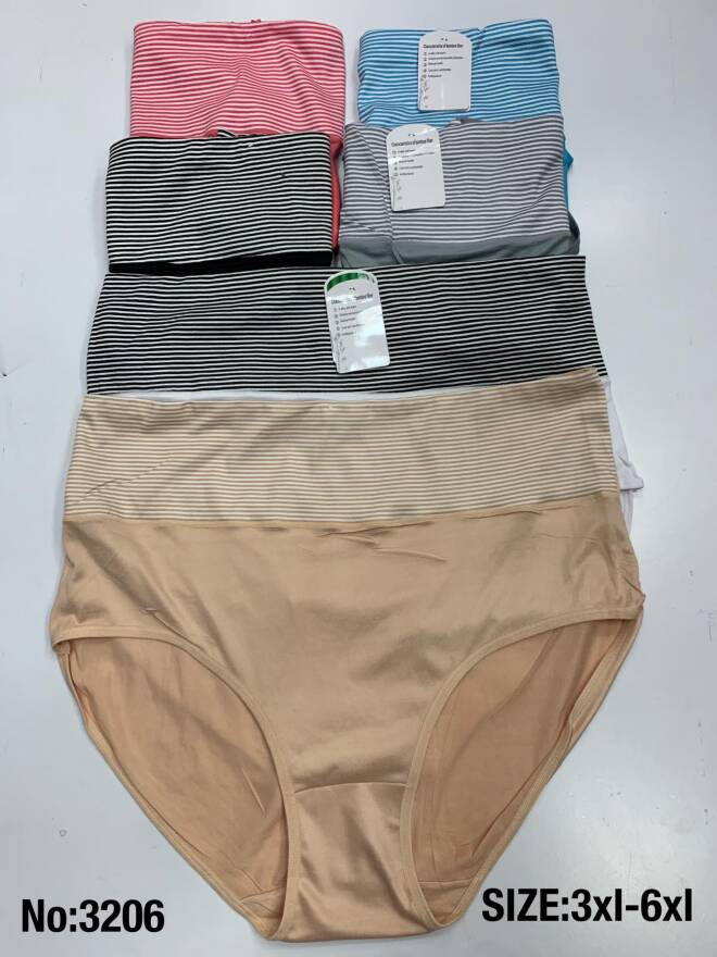 Majtki damskie 3206 Mix KOLOR  3XL-6XL