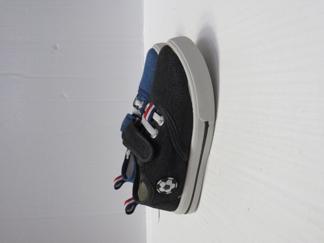 Buty Sportowe Dziecięce A595-1 BLACK/NAVY/L.BLUE 25-30 1