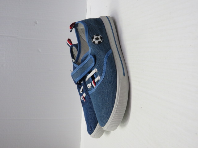 Buty Sportowe Dziecięce A595-2 BLACK/NAVY/L.BLUE 31-36