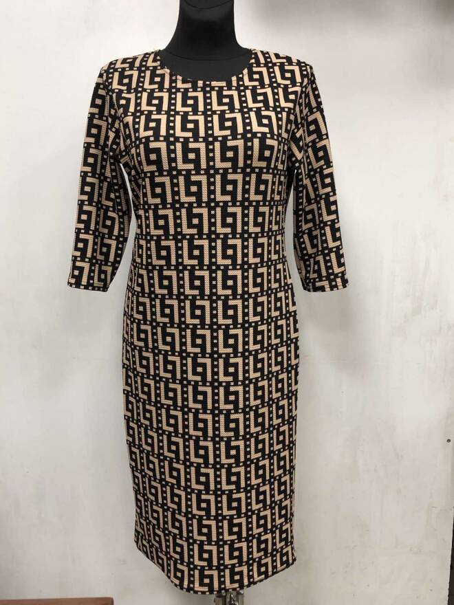 Sukienka damskie 2790 1 kolor  44-52 (Towar Polskie)