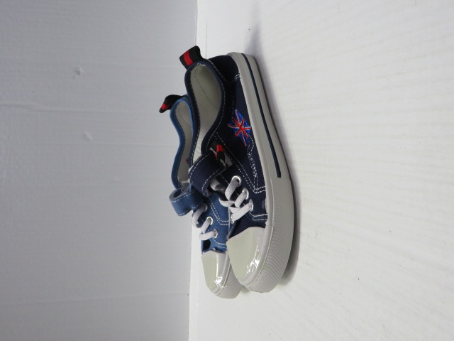 Trampki Dziecięce A207-2 BLACK/NAVY/BLUE 30-35