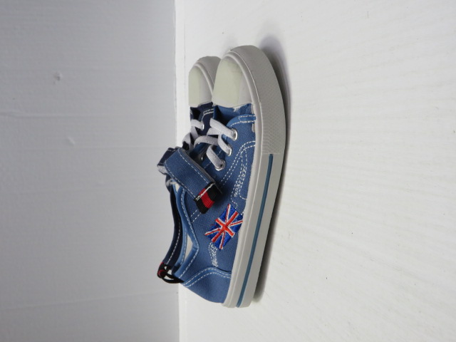 Trampki Dziecięce A207-2 BLACK/NAVY/BLUE 30-35 1