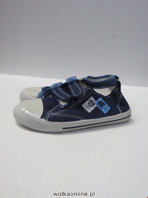 Trampki Dziecięce A206-2 BLACK/NAVY/L.BLUE 30-35