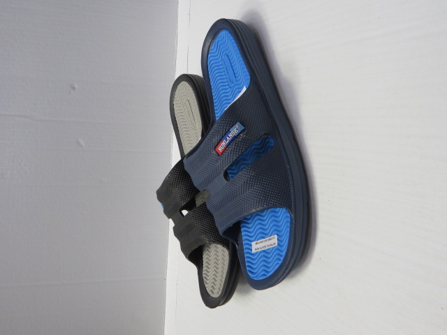 Klapki Męskie H105 BLACK/NAVY 41-47