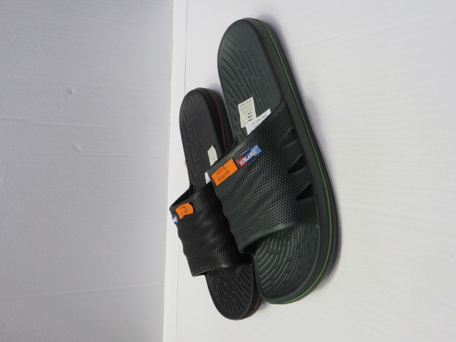 Klapki Męskie H302-48 BLACK/D.GREY/NAVY/OLIVER 43-48