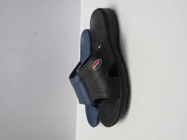 Klapki Męskie H006-1 BLACK/NAVY 41-47