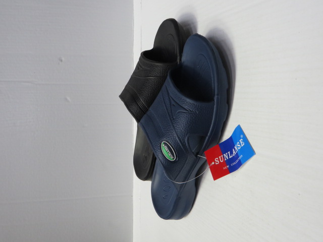 Klapki Męskie H006-1 BLACK/NAVY 41-47 1