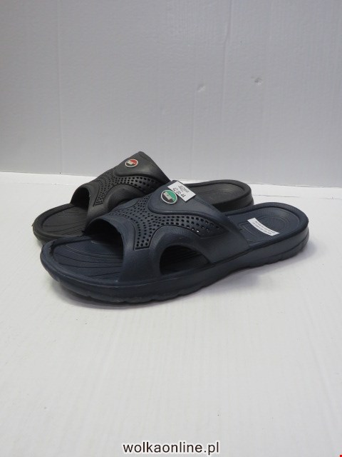 Klapki Męskie H368-4 BLACK/NAVY 42-44