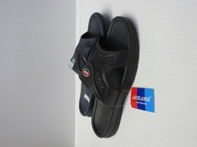 Klapki Męskie H368-4 BLACK/NAVY 42-44 2