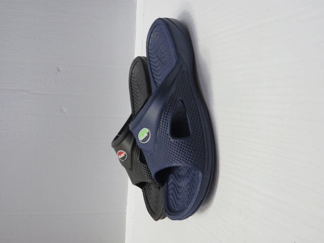 Klapki Męskie H009-1 BLACK/NAVY 41-47