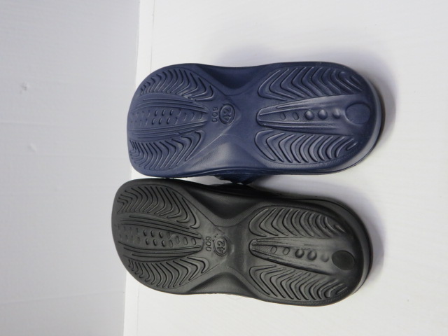 Klapki Męskie H009-1 BLACK/NAVY 41-47 2