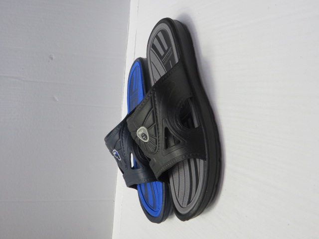 Klapki Męskie H968-2 BLACK/NAVY 41-47