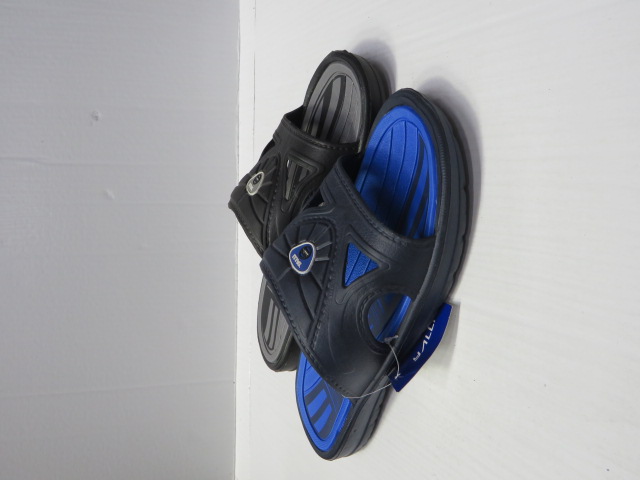 Klapki Męskie H968-2 BLACK/NAVY 41-47 1