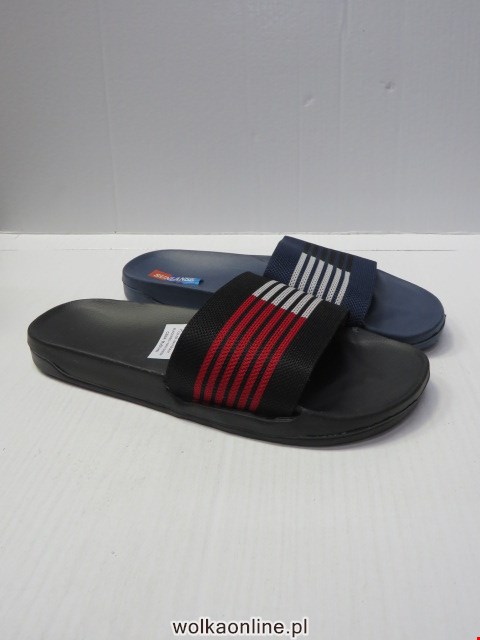 Klapki Męskie H705 NAVY-BLACK/BLACK-RED/NAVY-GREEN 41-46