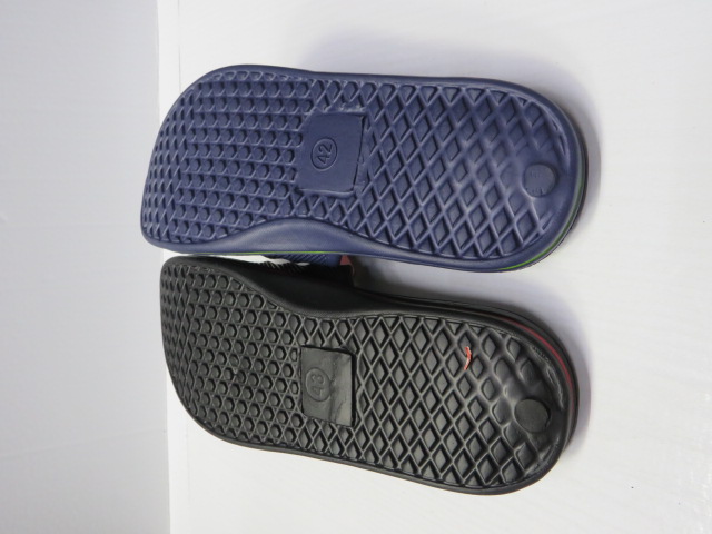 Klapki Męskie H159 BLACK/NAVY 41-46 2