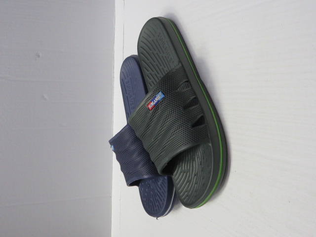 Klapki Męskie H302-A BLACK/D.GREY/NAVY/OLIVER 42-47