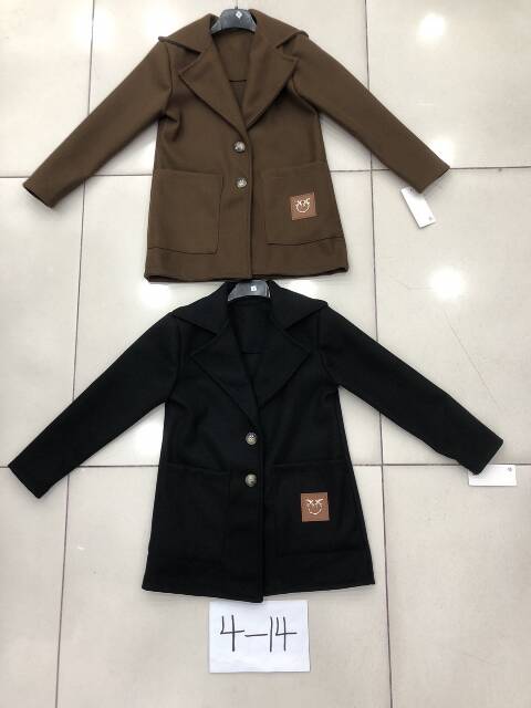 Płaszczyk dziewczęcy 1471 1 kolor 4-14 1