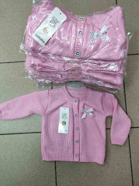 Sweter dziewczęce 1478 1 kolor 68-122 1