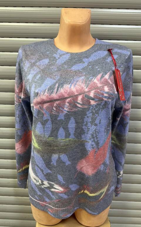 Sweter damskie 1760 Mix kolor M-2XL