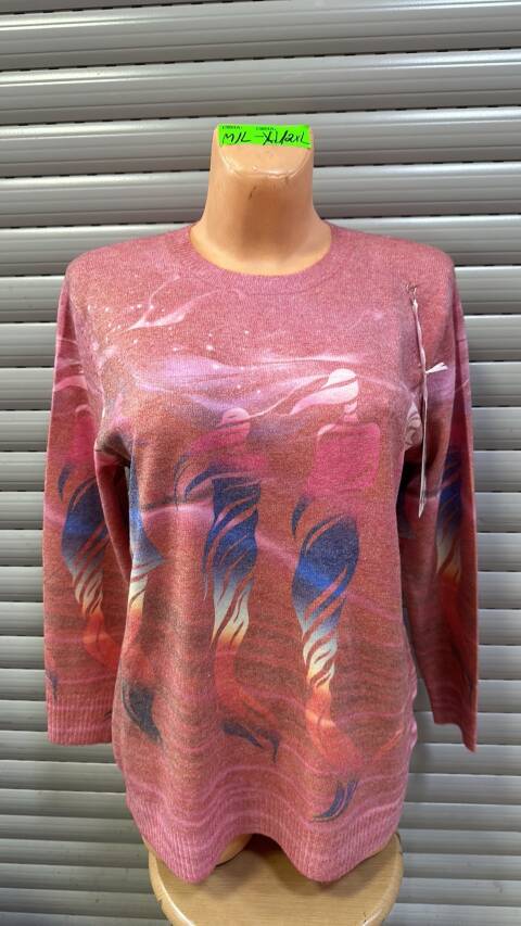 Sweter damskie 1762 Mix kolor M-2XL