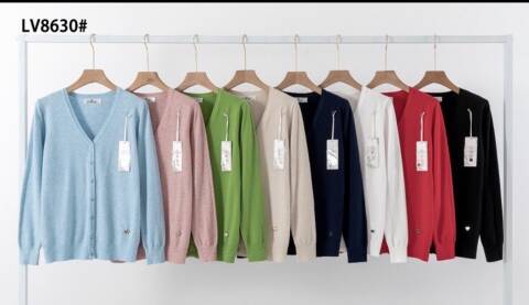 Sweter damskie LV8630 Mix kolor L-2XL 1