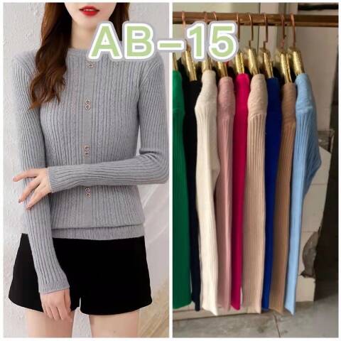 Sweter damskie AB-15 Mix kolor Standard