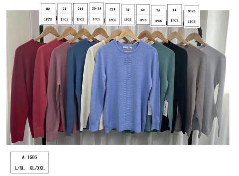 Sweter damskie A-1685 Mix kolor L-2XL 1