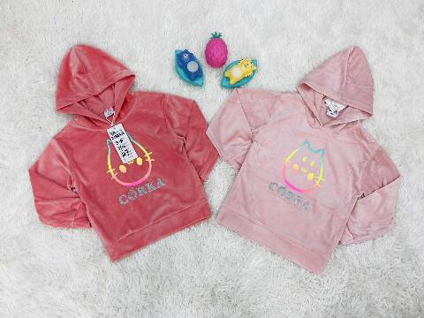 Bluza dziewczęca 1805 Mix kolor 3-8