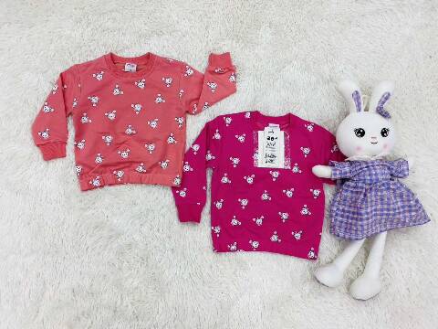 Bluza dziewczęca 1808 Mix kolor 1-5 1