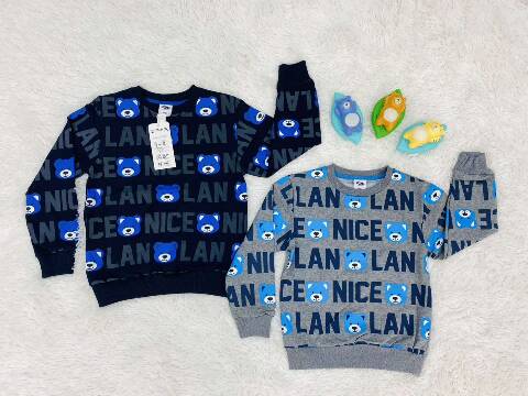 Bluza chłopięca 1816 Mix kolor 3-8 1