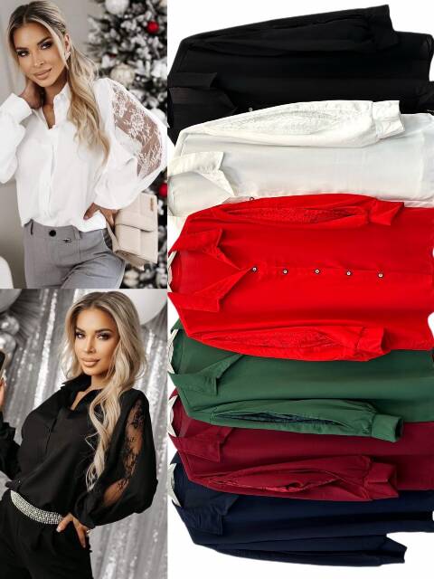 Koszula damskie 2004 Mix kolor Standard (Towar Włoskie) 1