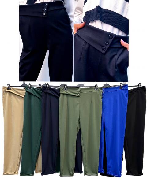 Spodnie damskie 2007 Mix kolor Standard (Towar Włoskie)