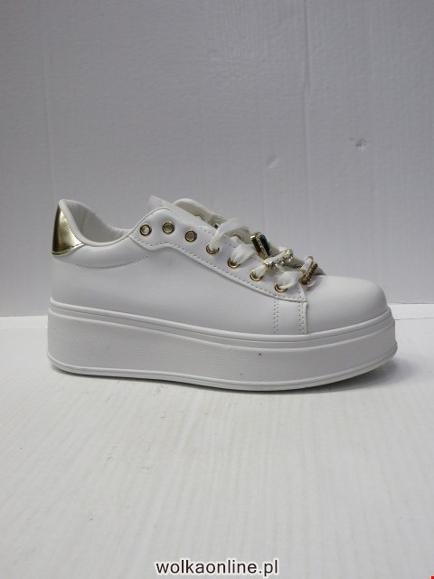 Sportowe damskie WWW-106 WHITE/GOLD 36-41