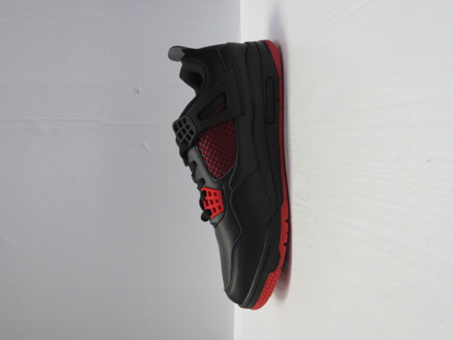 Buty Sportowe Męskie M023-25 BLACK/RED 41-46 1