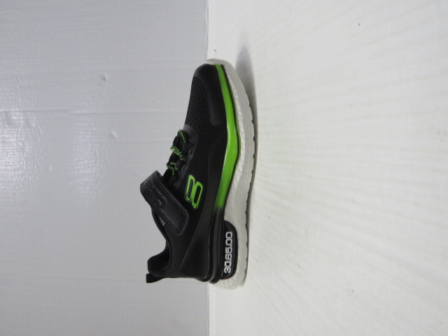 Buty Sportowe Dziecięce EC265 BLACK/GREEN 32-37